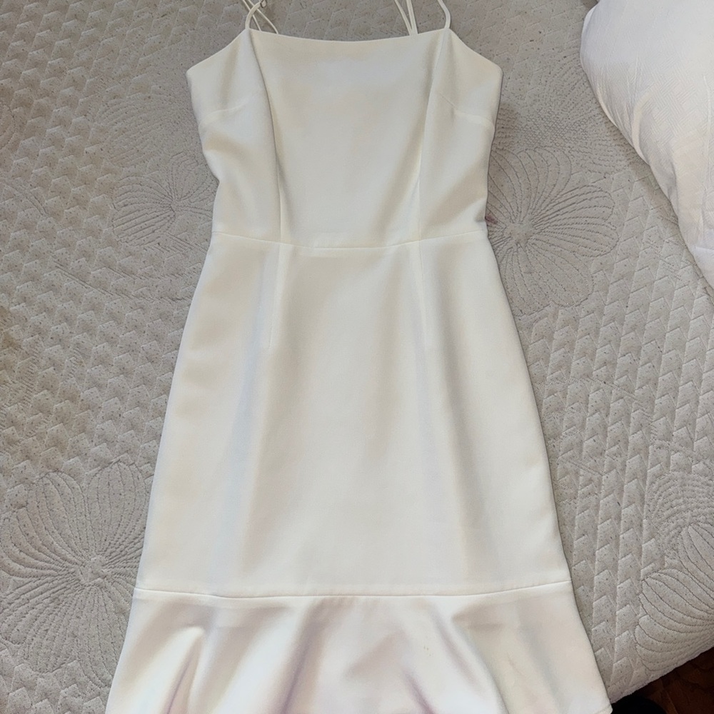 Gianni Bini Cream Mini Dress